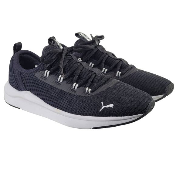 Puma Softride Fitness Running Sneaker Women's Size 8 Black White Softfoam Shoes - Picture 1 of 13